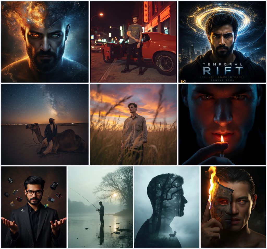 Best 10 Attitude AI Prompts for Bold Men’s Portraits with Strong Character
