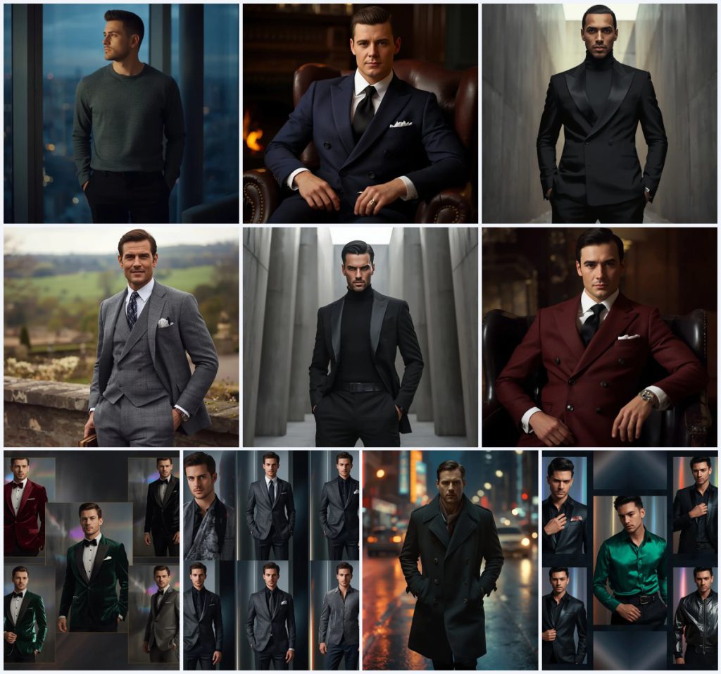 Best 10 Stylish Men’s AI Image Prompts for Handsome Cinematic Portrait Photography with Confident Urban Vibe